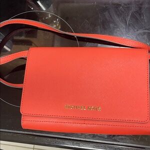 Michael Kors Bold Pink Crossbody Bag